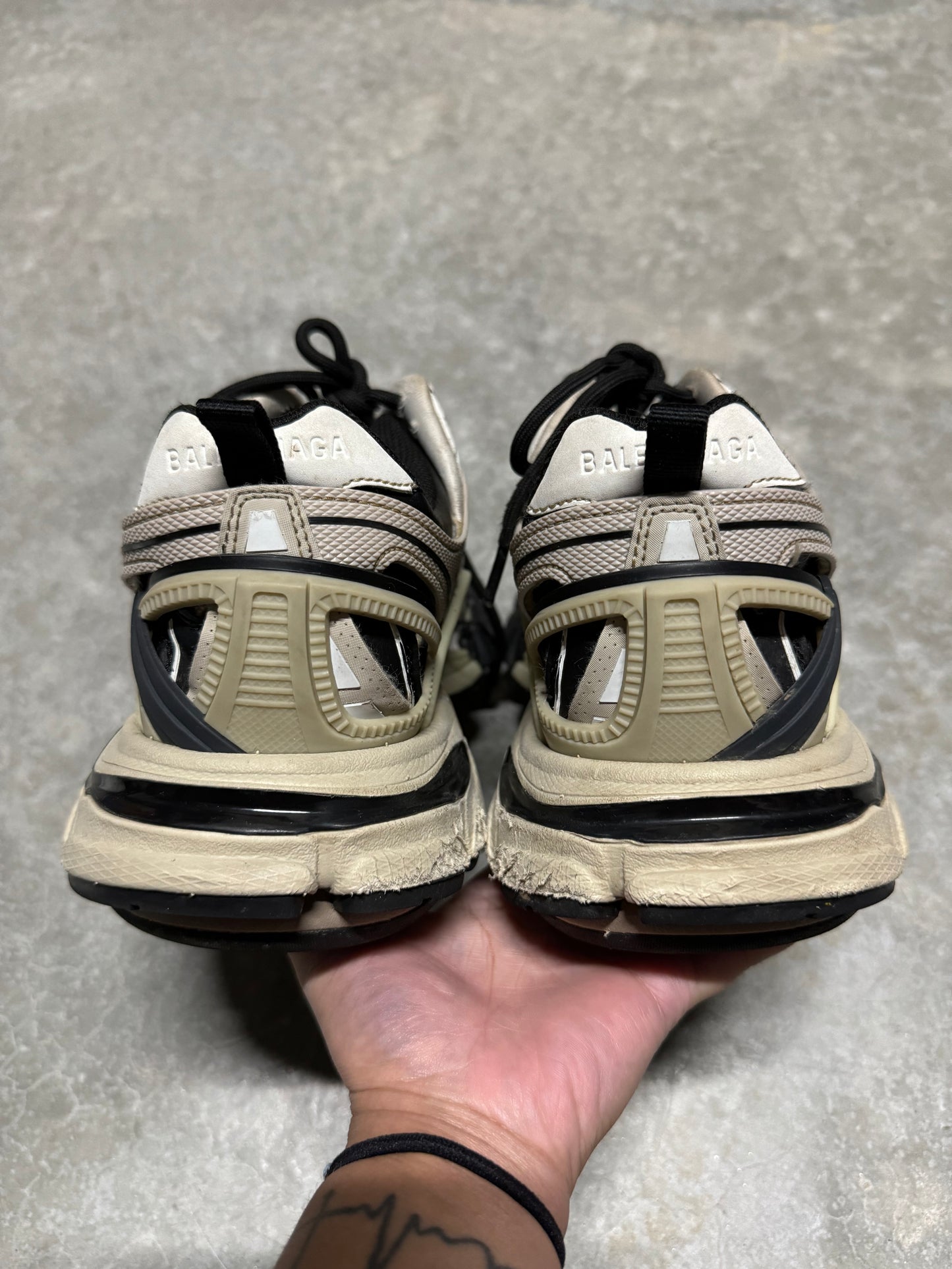 BALENCIAGA TRACK.2 “ Beige Black “