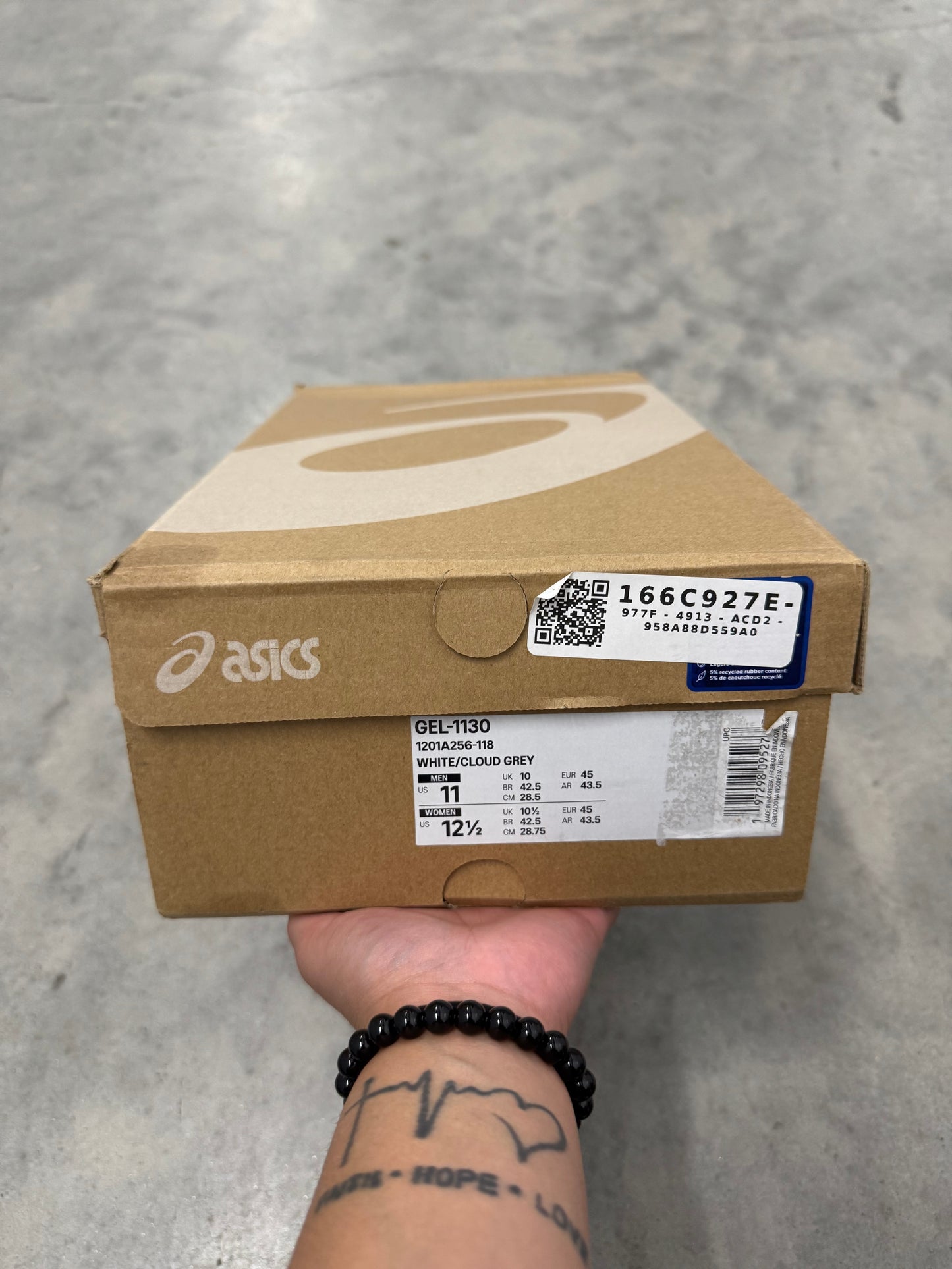 ASICS GEL-1130 “ White Cloud Grey “
