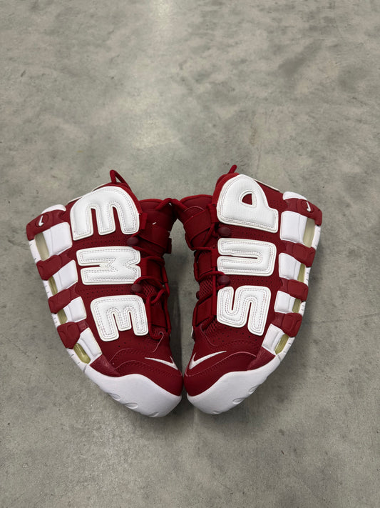 SUPREME AIR MORE UPTEMPO “ Red “