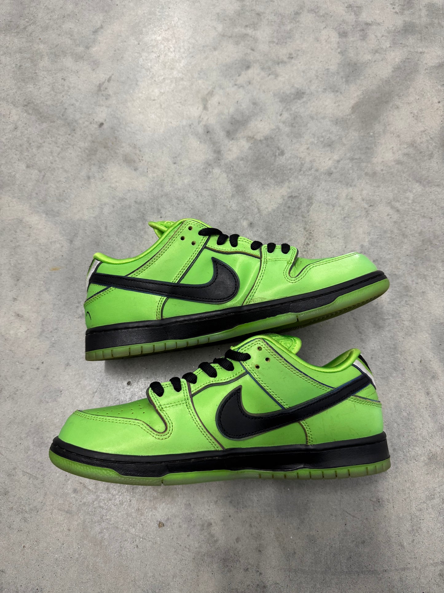 THE POWERPUFF GIRLS NIKE DUNK LOW “ Buttercup “