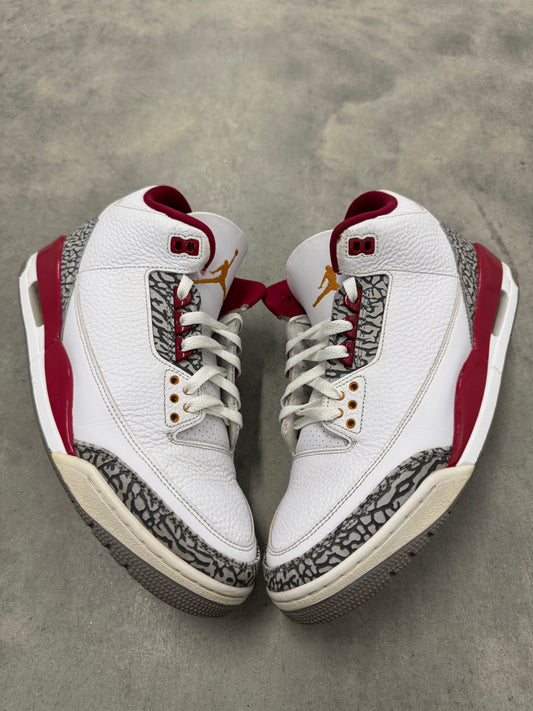 JORDAN 3 “ Cardinal Red “