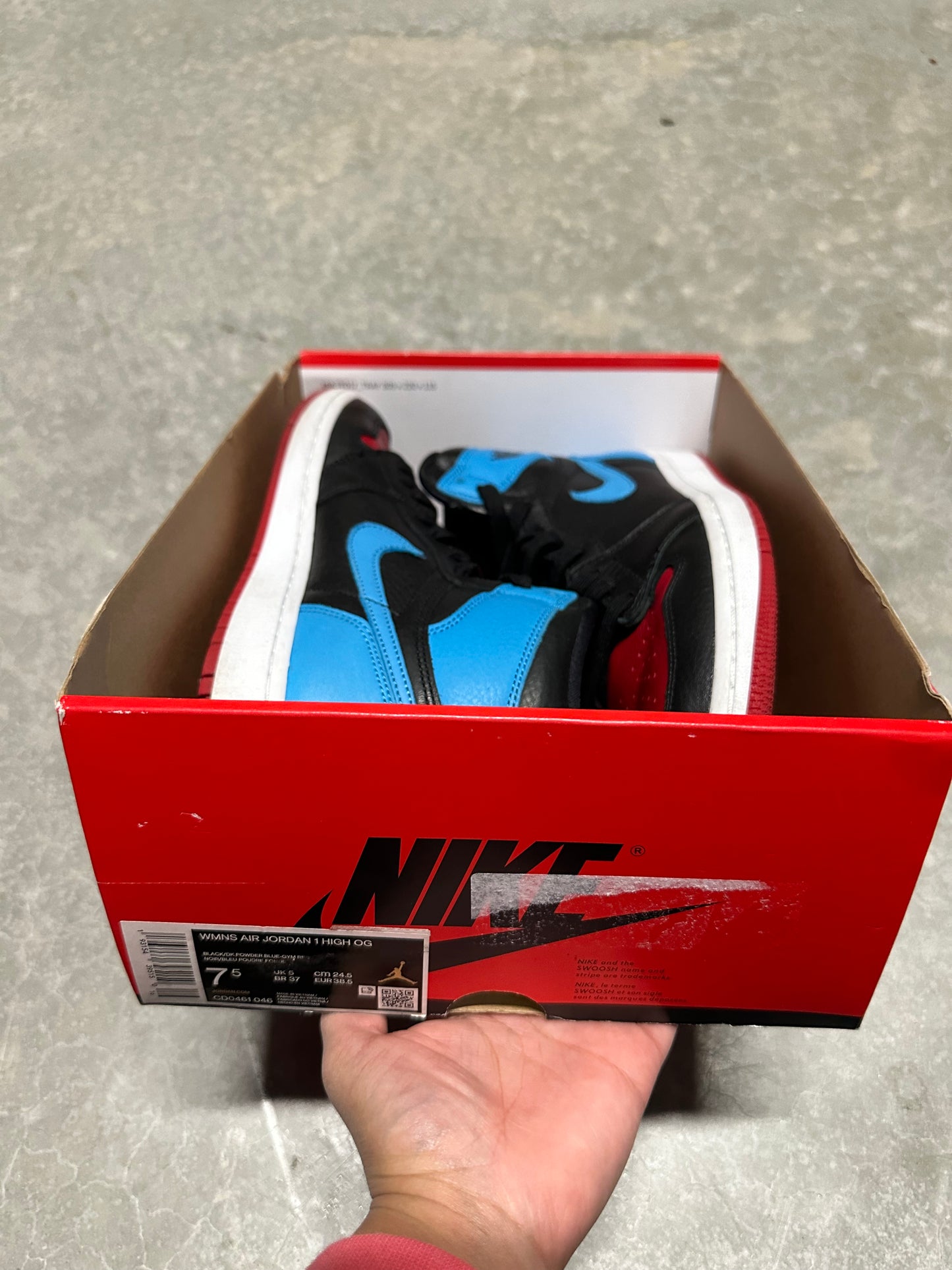 JORDAN 1 “ nc to chi “