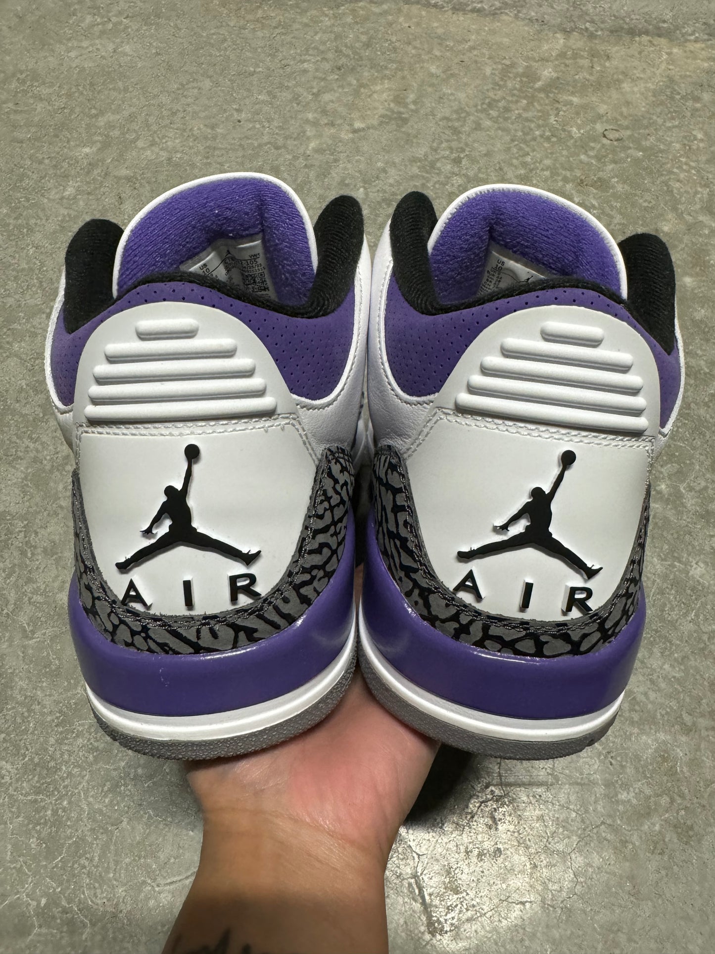 JORDAN 3 “ Dark Iris “