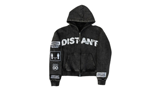 Black Distant Zipup Brand new