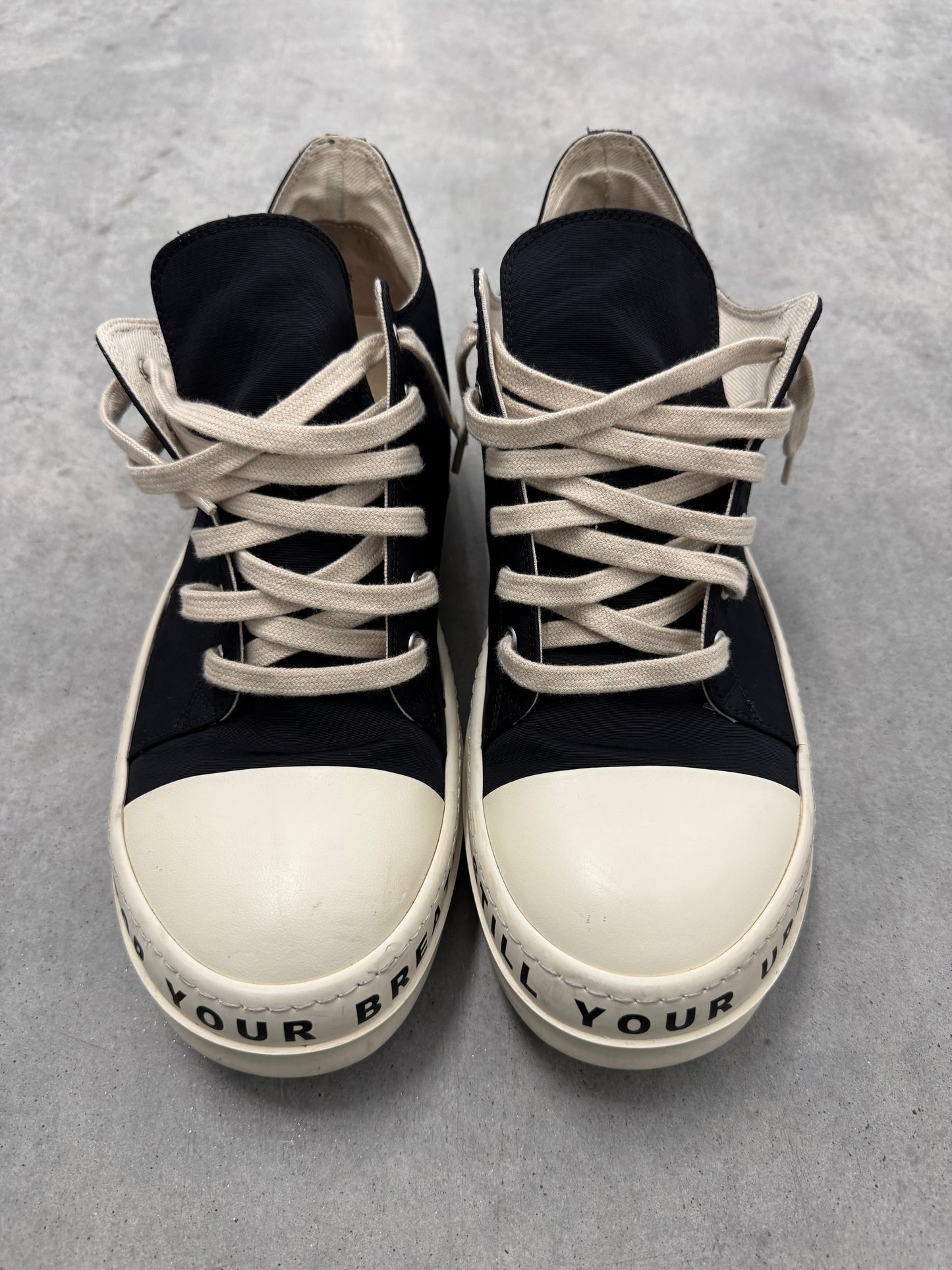 RICK OWENS EDFU DRKSHDW LOW “ Stop your breath “