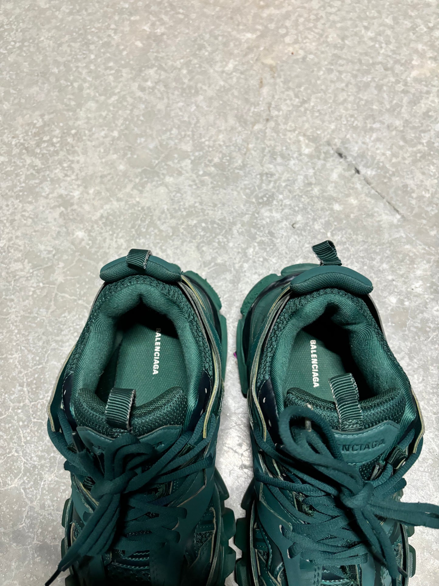 BALENCIAGA TRACK “ dark green “