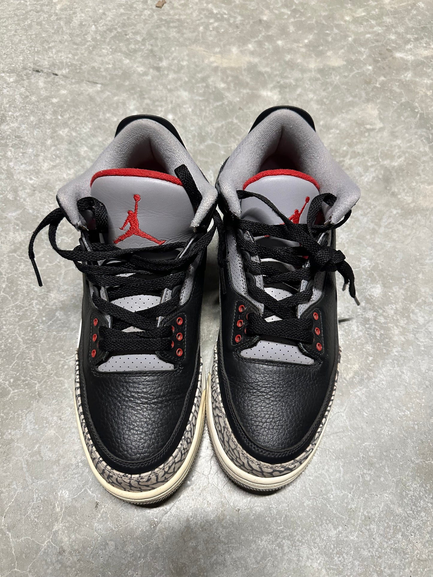 JORDAN 3 “ black cement “