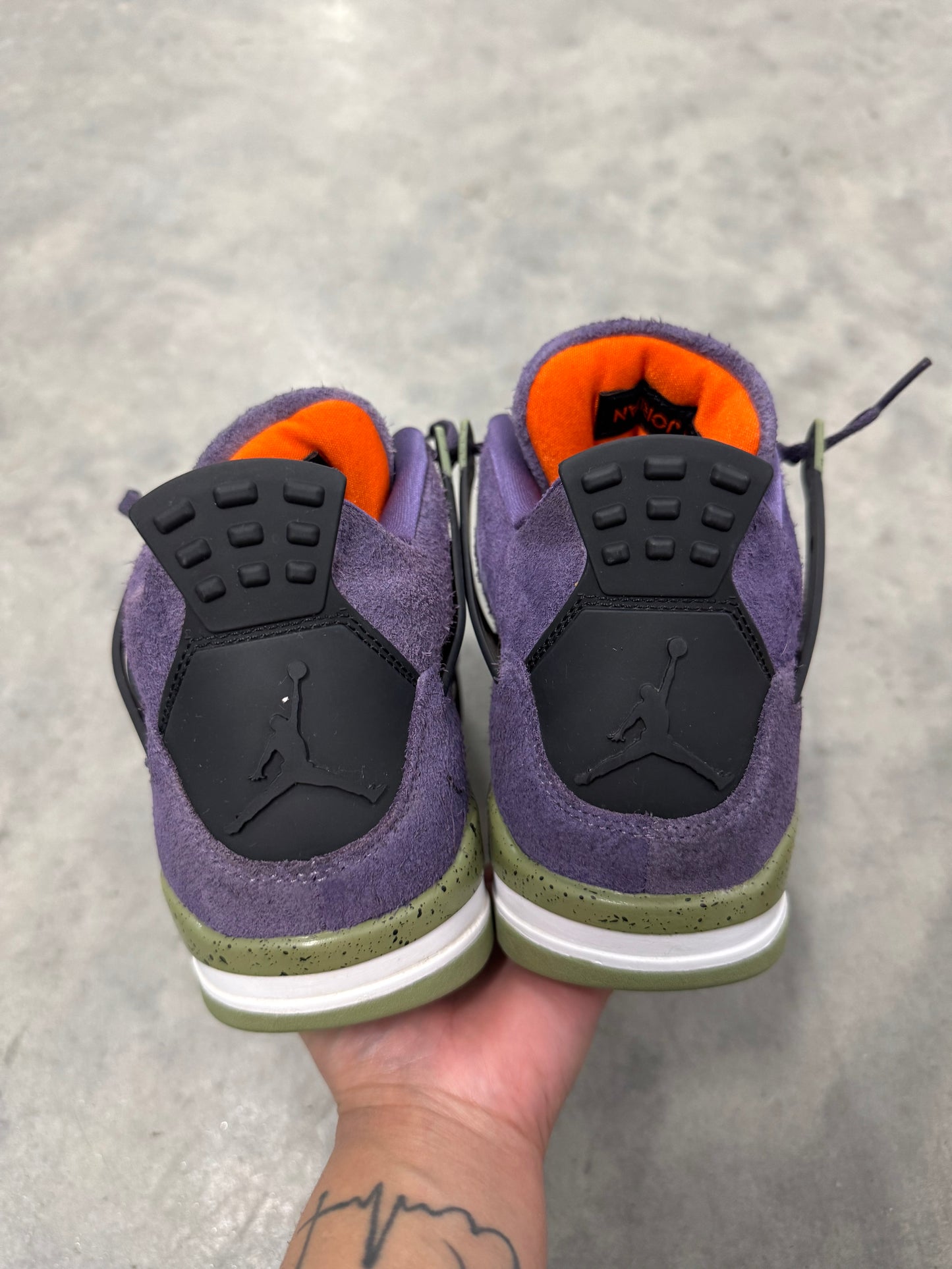 JORDAN 4 “ Canyon Purple “