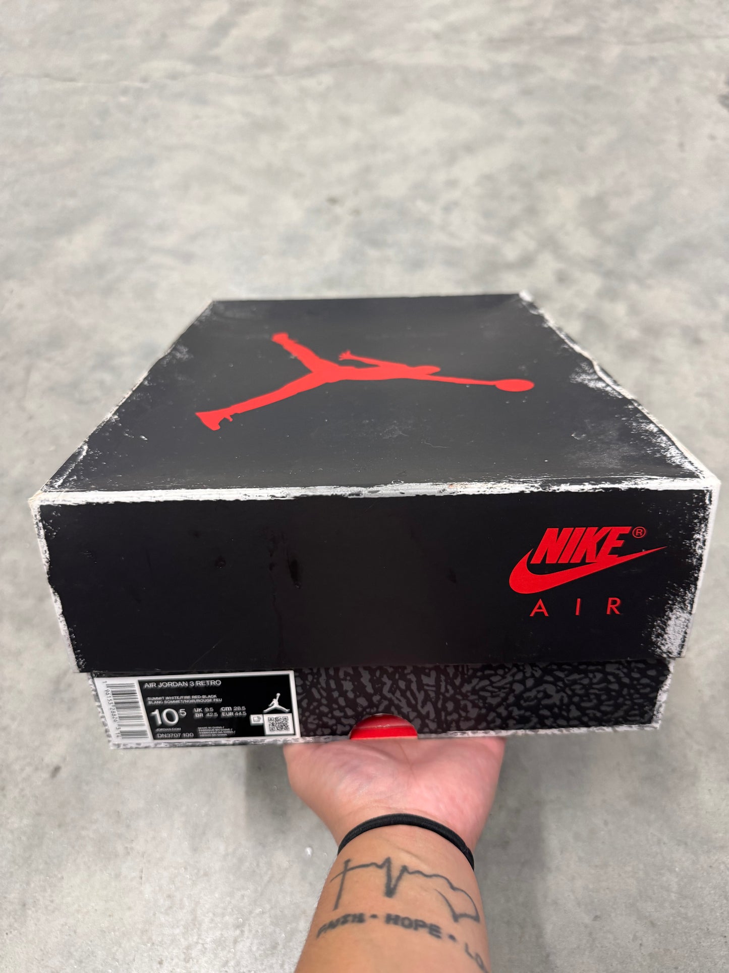 JORDAN 3 “ White Cement Reimagined “