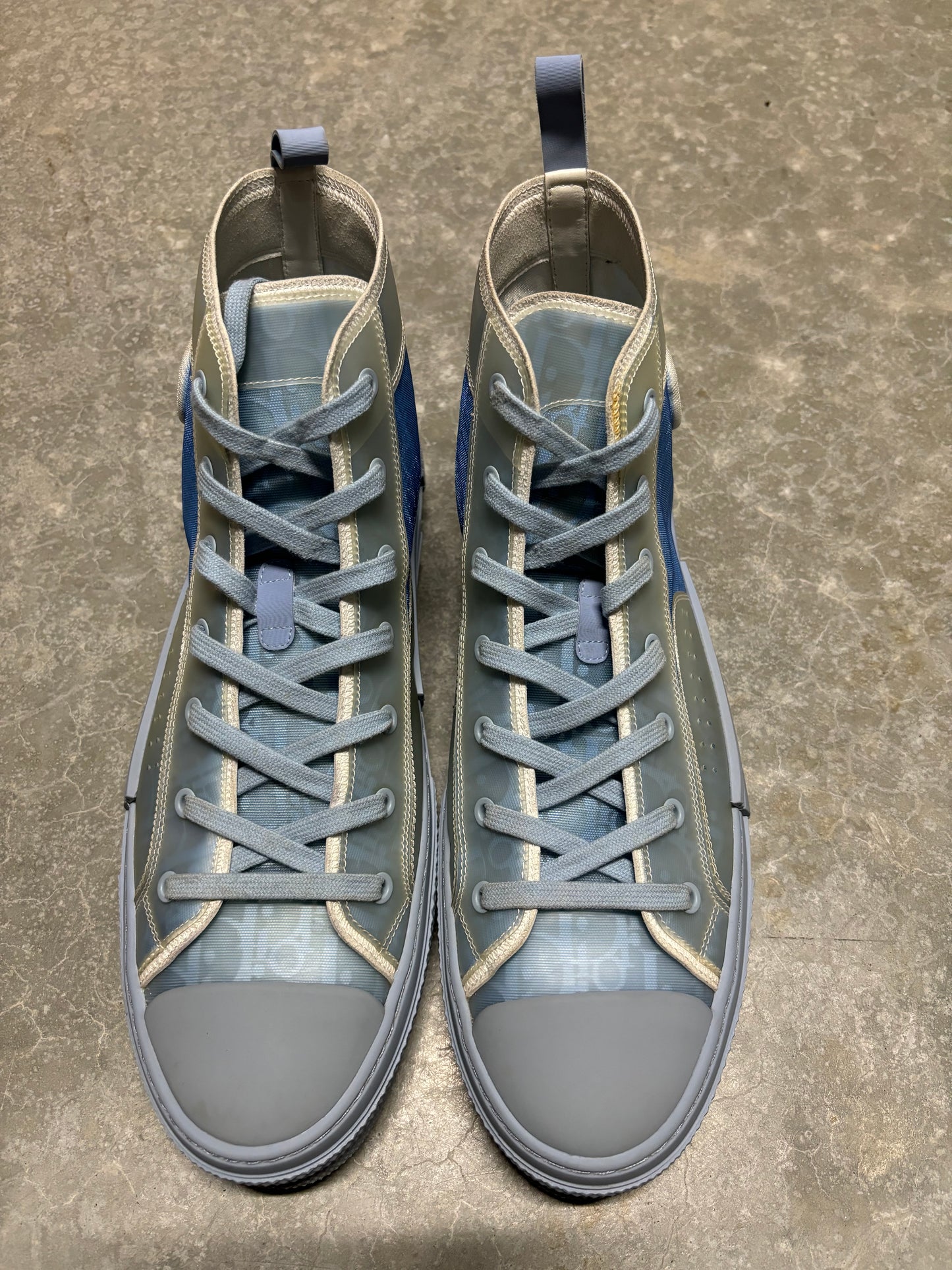 DIOR B23 HIGH “ light blue “