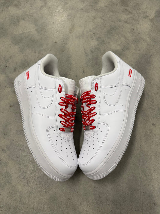 AIR FORCE SUPREME LOW “ Box-Logo White “