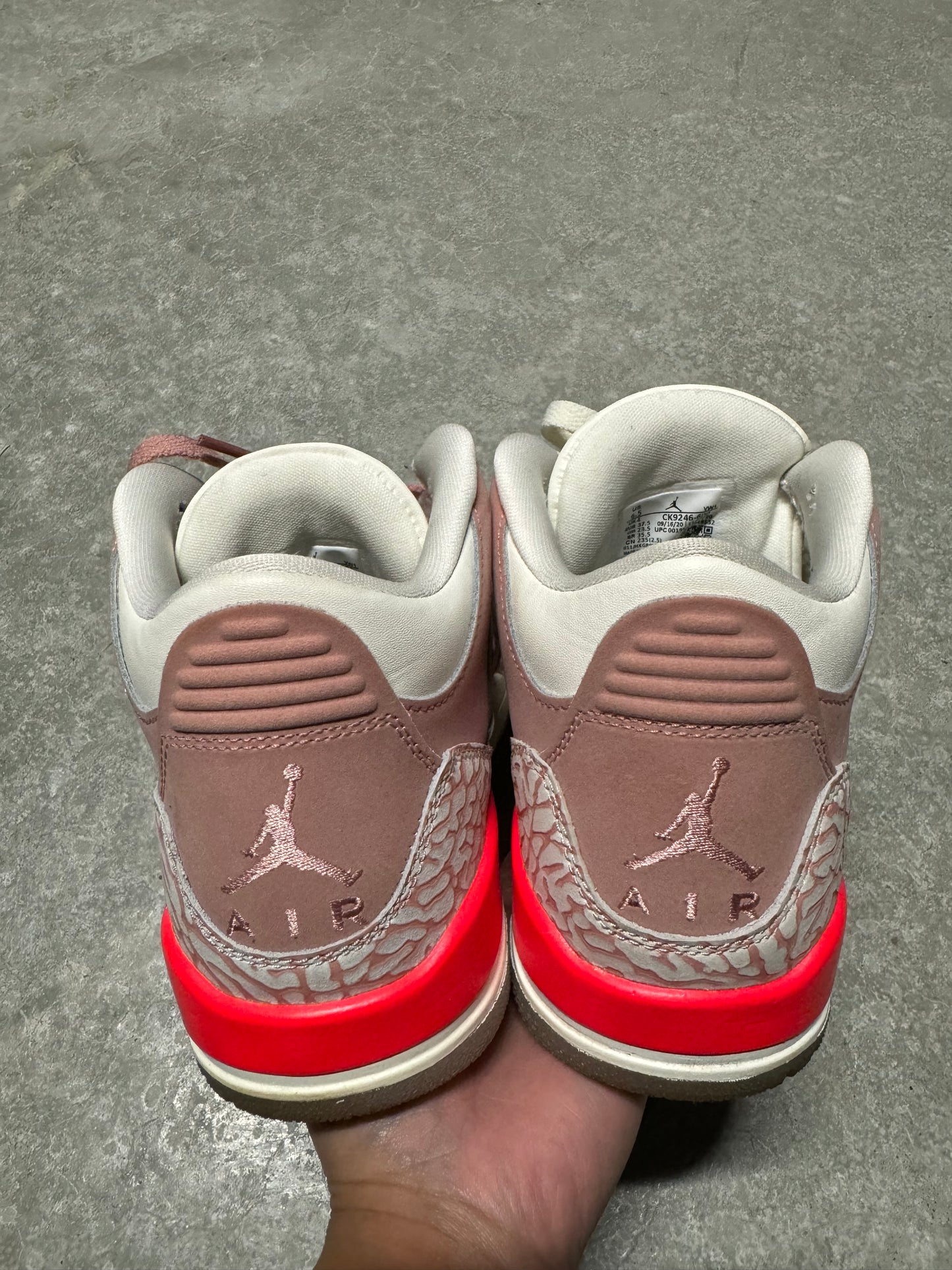 JORDAN 3 “ rust pink “