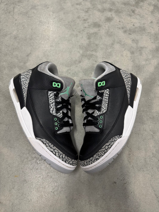 JORDAN 3 “ Green Glow “