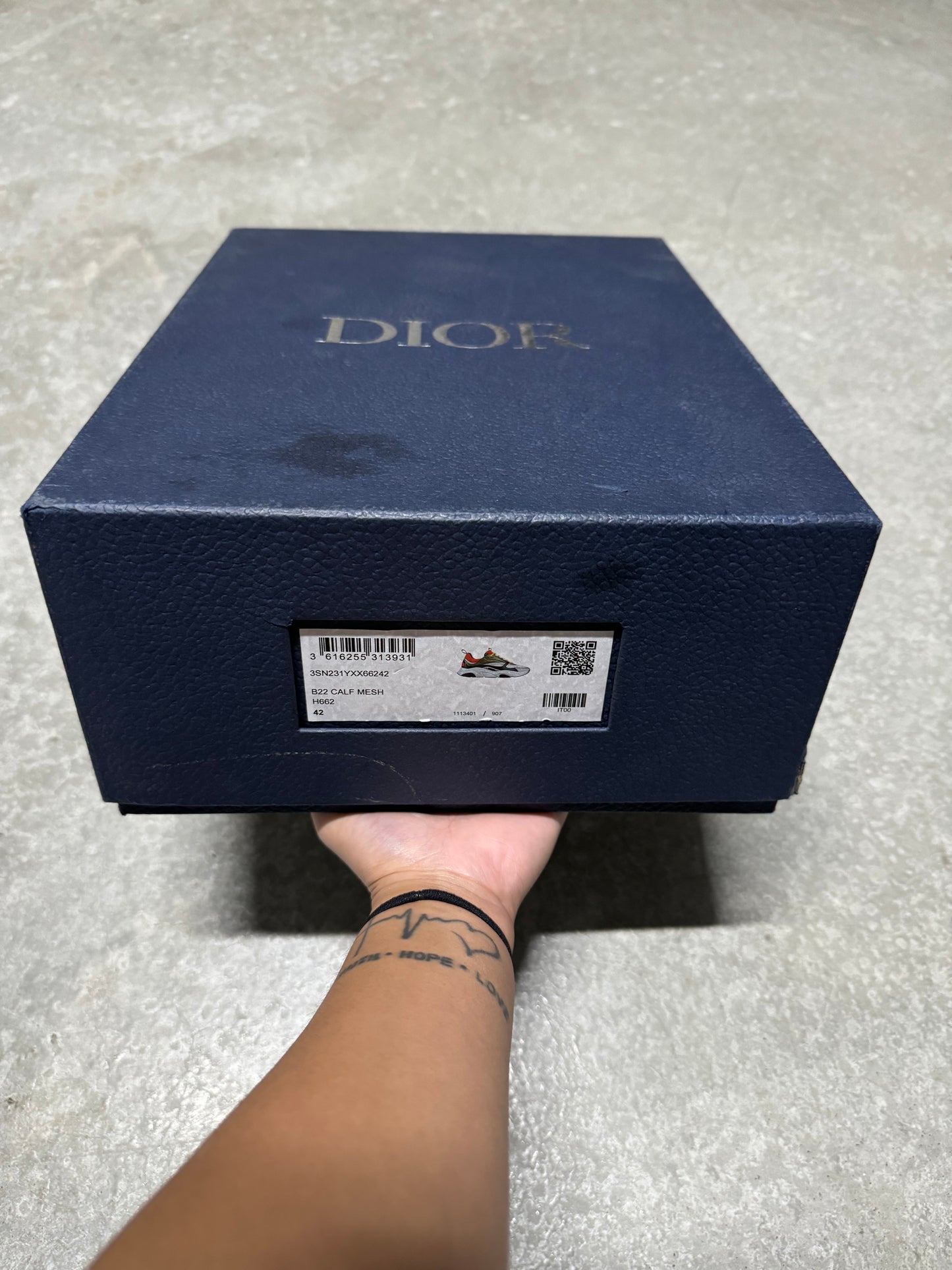 DIOR B22 “ Khaki Orange “