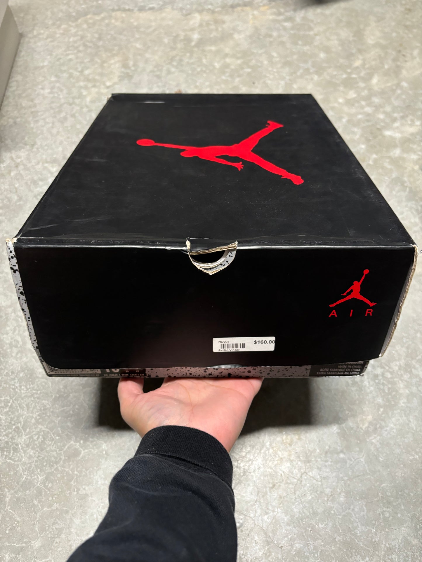 JORDAN 5 “ fear “