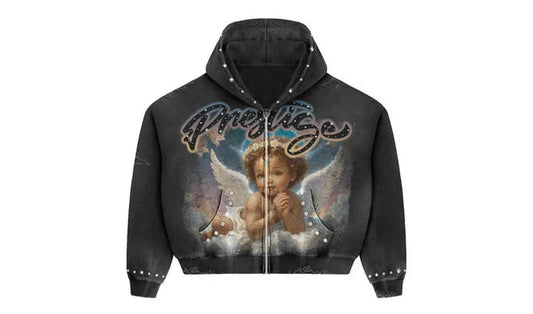 Prestige Black/Blue Zip up Brand new