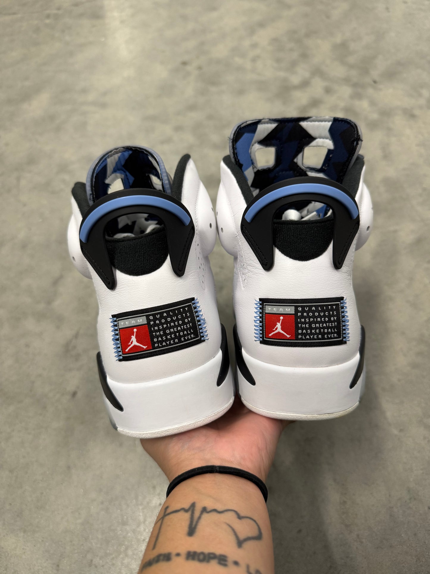 JORDAN 6 “ UNC Home “