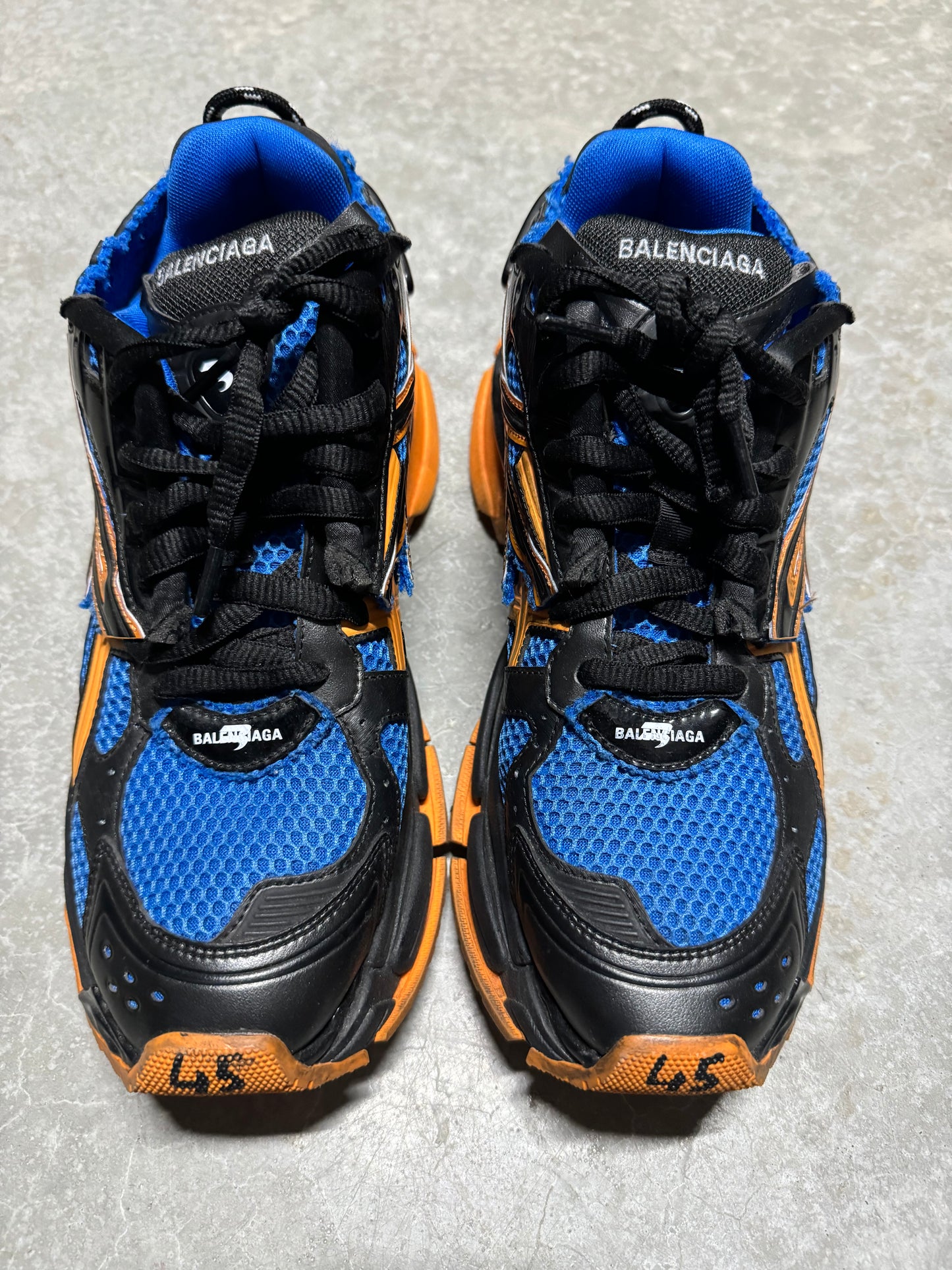 BALENCIAGA RUNNER “ Blue Orange “