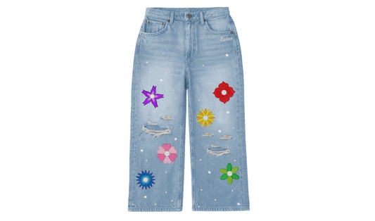 Flora Denim BLUE Brand new