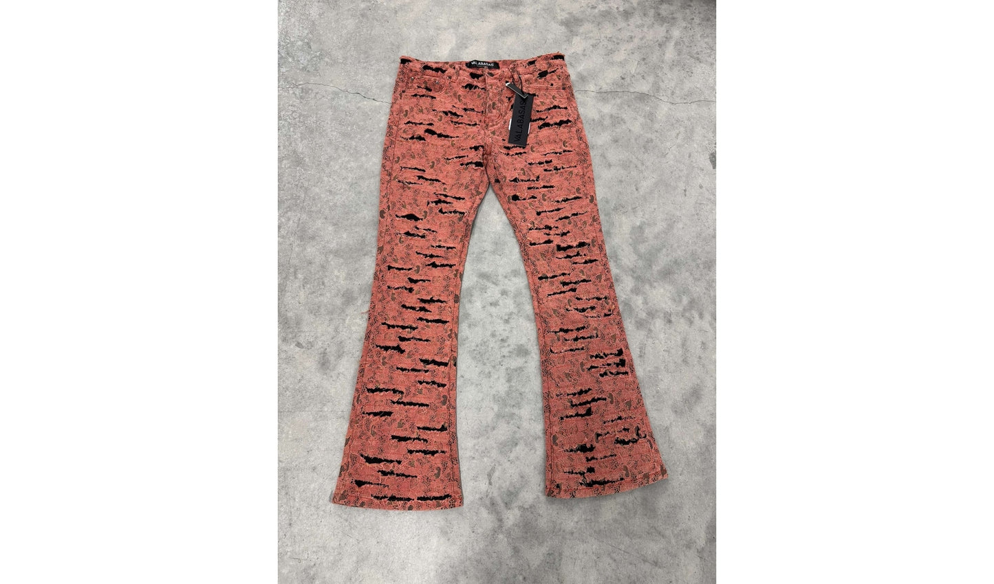 Valabases Stacked Jeans "Peach distressed" Brand new