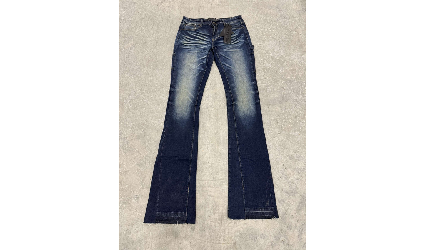 Valabases Stacked Jeans "Dark wash" Brand new