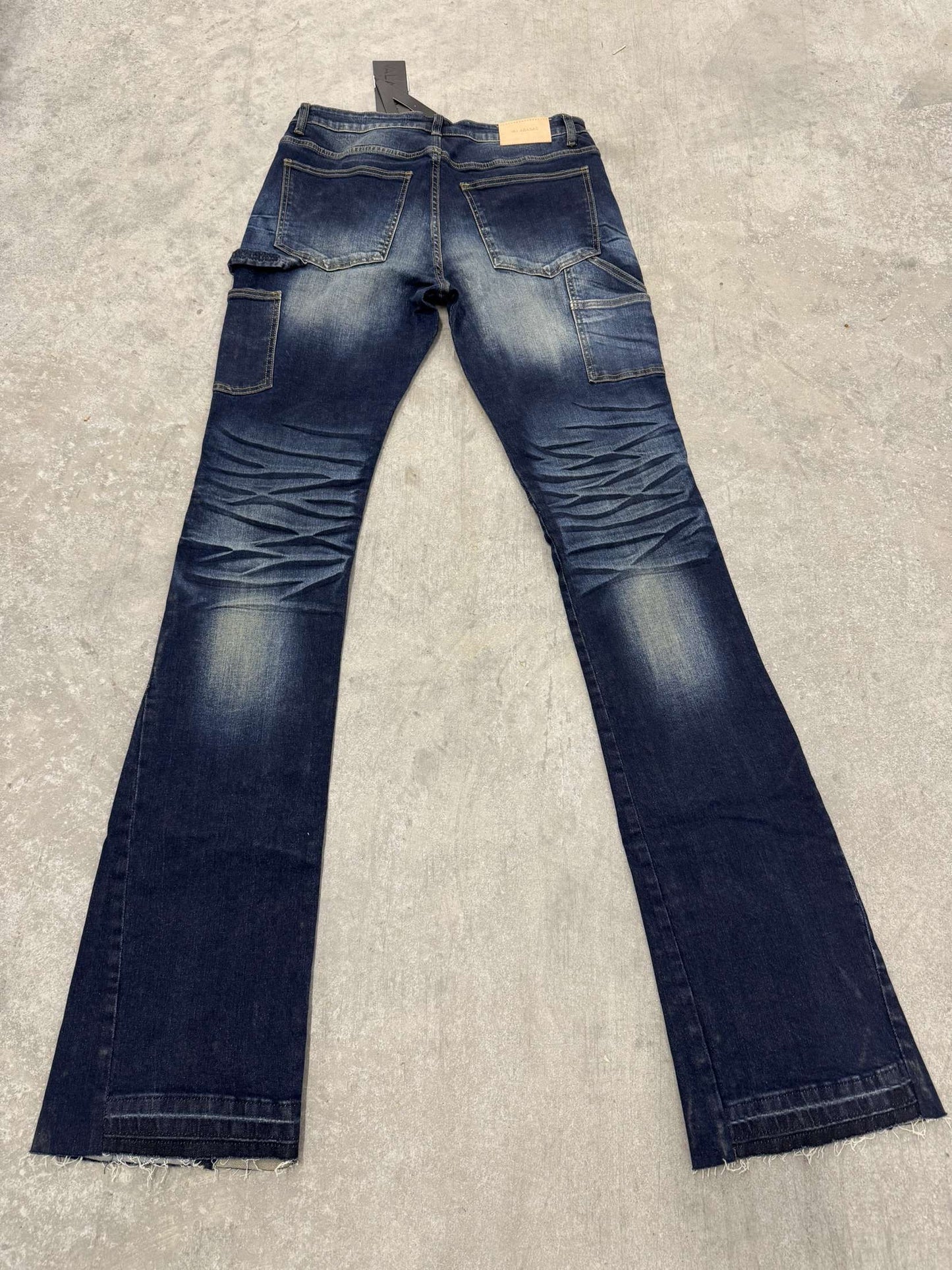 Valabases Stacked Jeans "Dark wash" Brand new