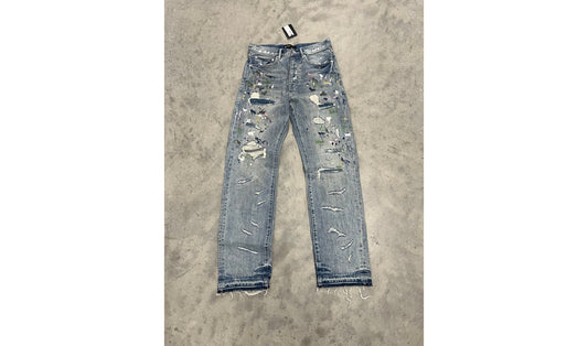 Brand new Purple Jeans "Paint Lightwash"