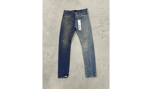 Brand New Purple Jeans "Split"