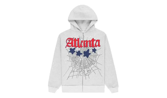 Sp5der Atlanta Full Zip Heather Grey Brand new