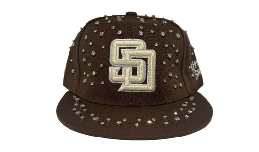 San Diego Rhinestone Snapback Hat Brand new