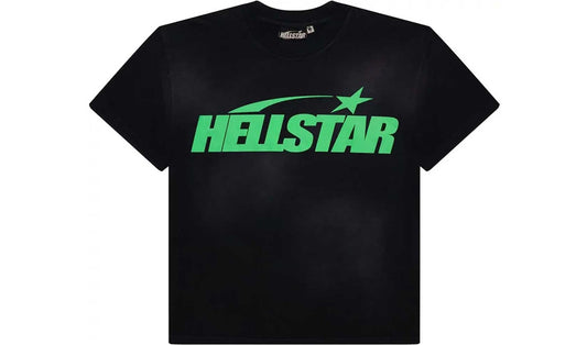 Hellstar "Black/Green" Gel tee Brand new