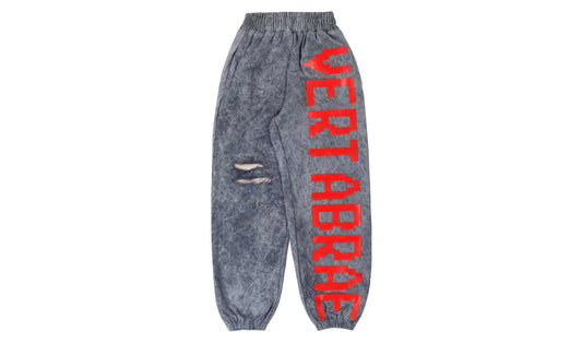 Vertabrae C-1 Sweatpants washed Grey/Red Brand new