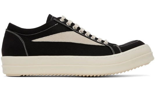 Rick Owen Drkshdw Vintage Sneaker Black Milk Brand new