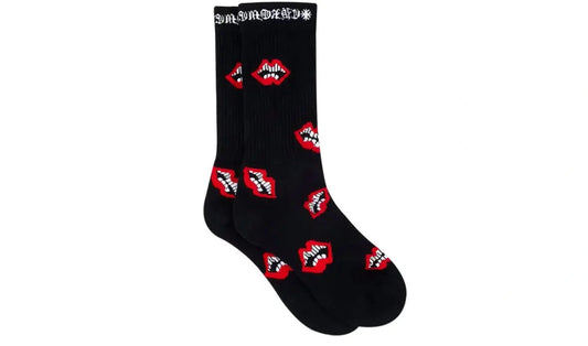 Chrome Heart Black Chomper Socks Brand new