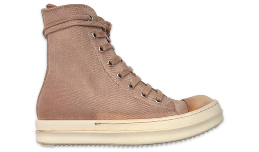 Rick Owens DRKSHDW Ramones High “Faded Pink" Brand new