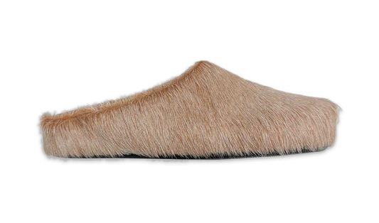 Marni Fussbett Sabot Slippers "Light Brown" Brand new