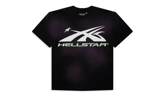Hellstar Sports Core Logo Purple Tee Brand new