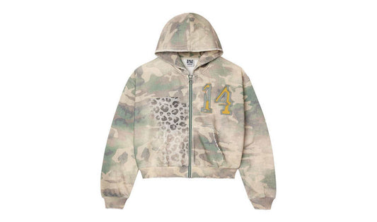 Vale Cheetah Camo Zip up Brand new